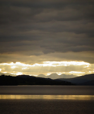Scottish Sunset Badger Campers