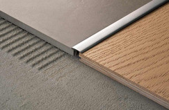 An image of Profilitec Floor Covering Profiles Covertec SP-14-IX, showcasing its profile designed for effective and stylish joint covering in flooring applications.