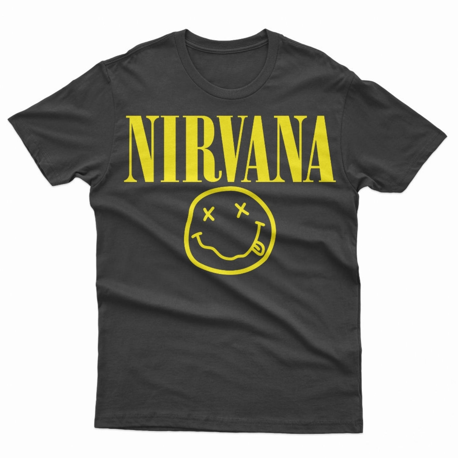 Camiseta Nirvana Negra