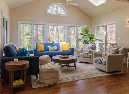 Home addition and remodel JLF design-build Charlotte NC