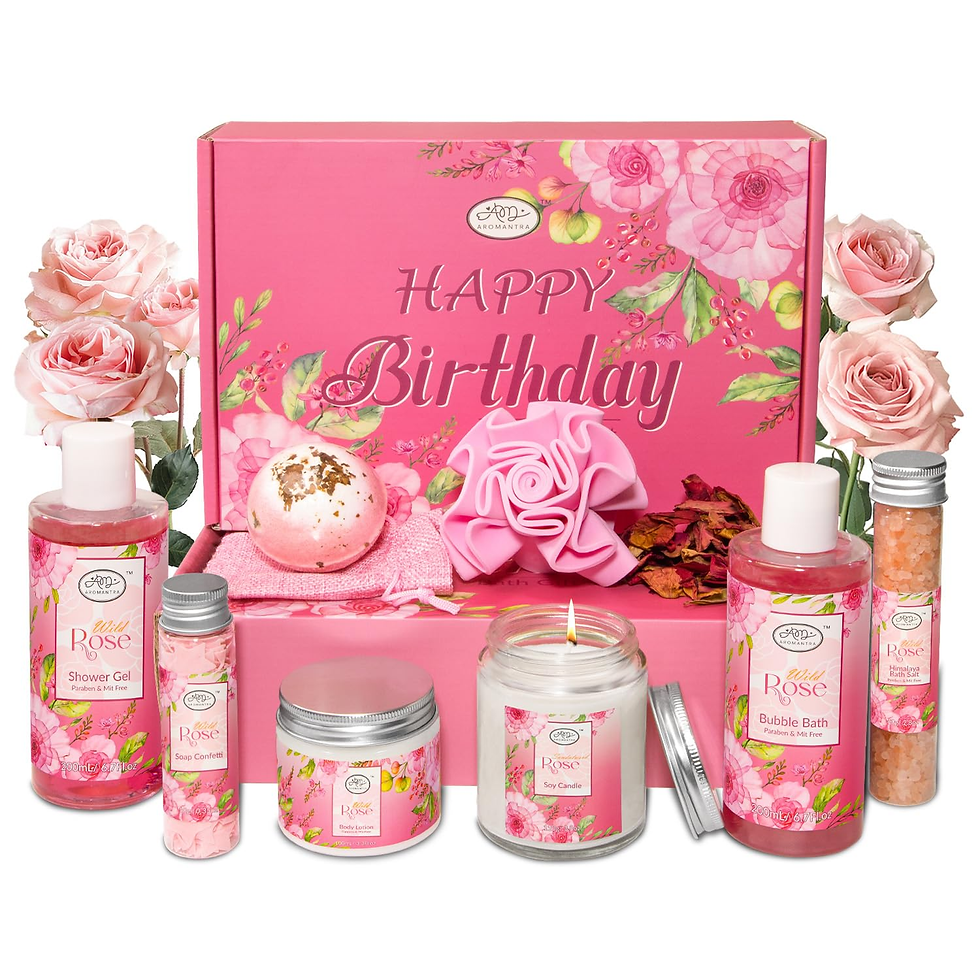 Thumbnail: Luxury Vanilla Spa Gift Basket – 11-Piece Self-Care Set for Women