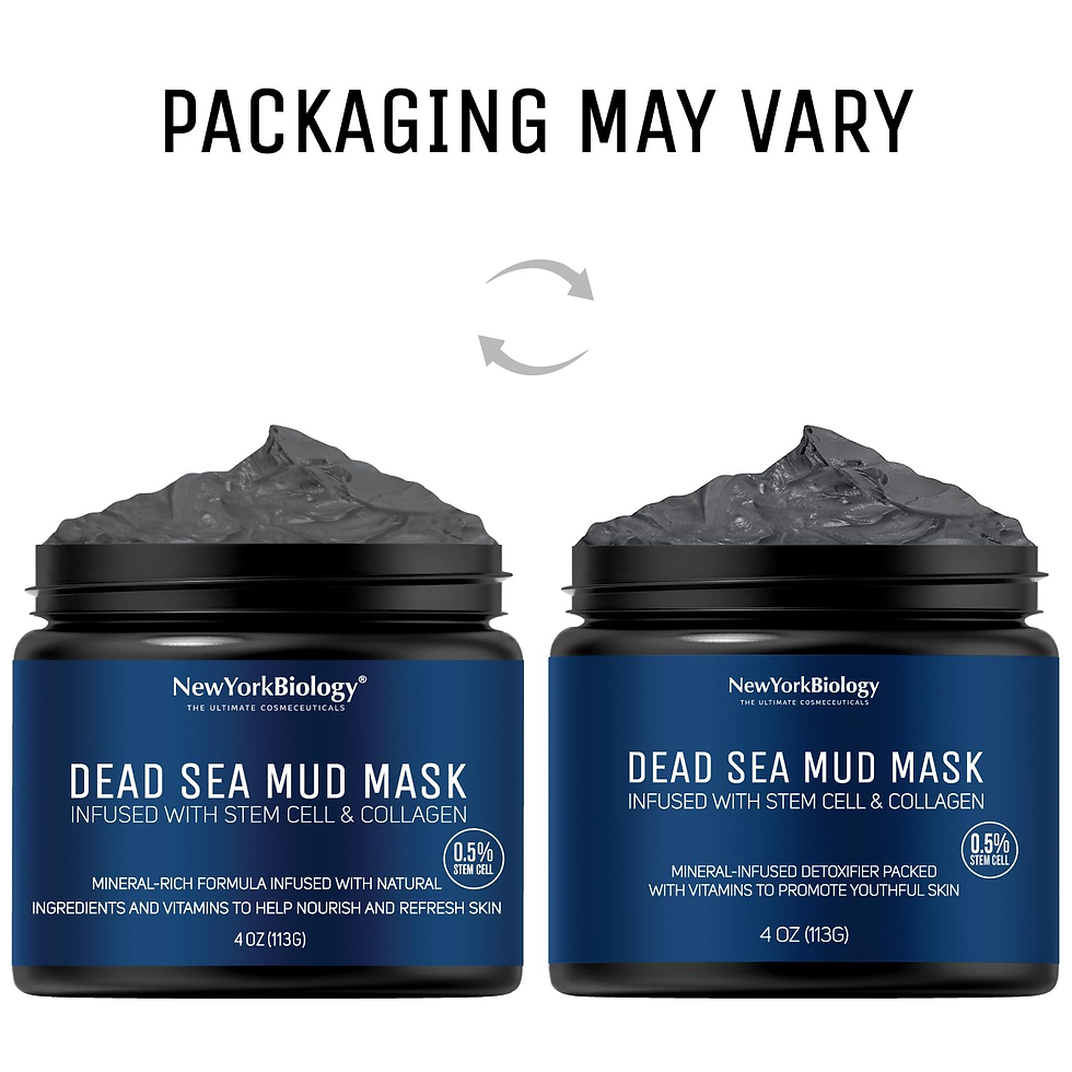 Thumbnail: New York Biology Dead Sea Mud Mask – Mineral-Infused, Anti-Aging Skincare for Al