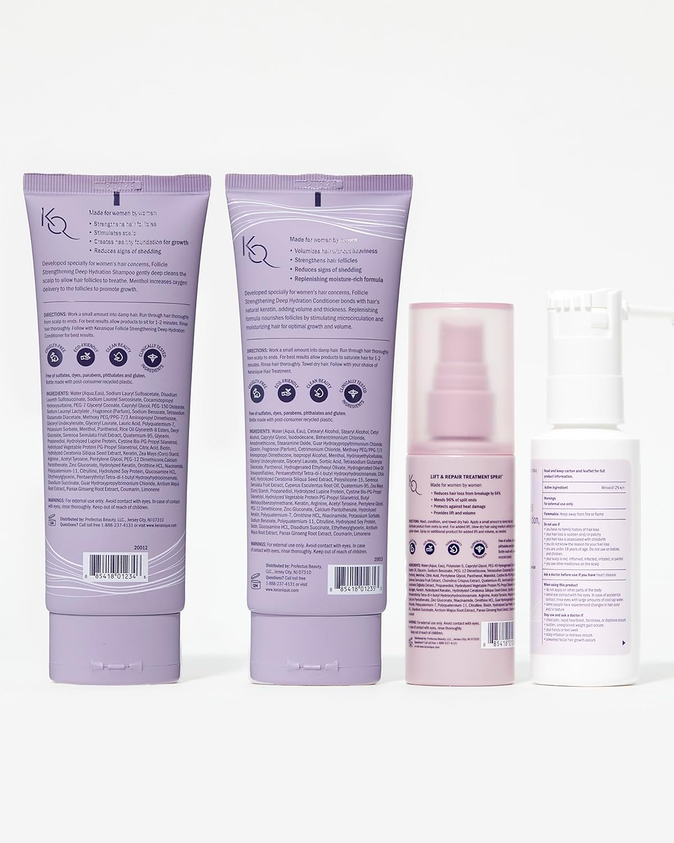 Thumbnail: Revitalize Your Hair: Women's Minoxidil Growth System & Hydrating Essentials!