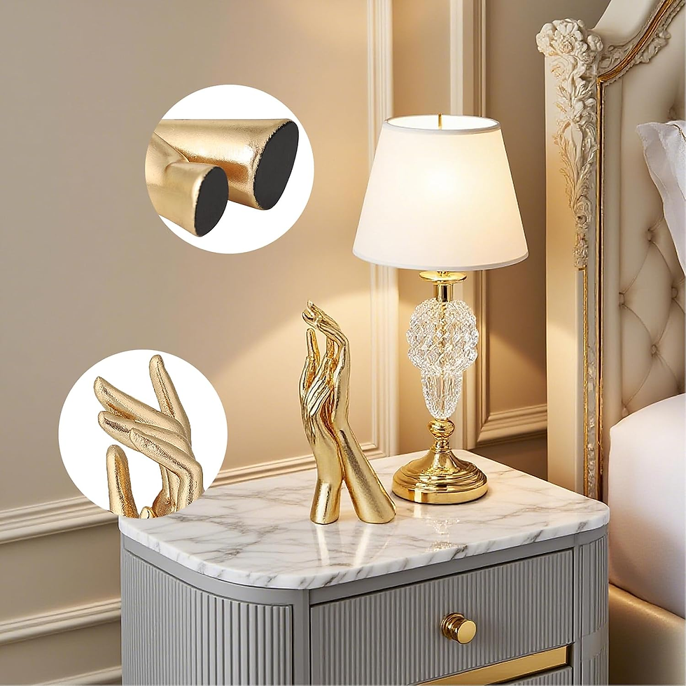 Thumbnail: Golden Hands & Legs Sculpture – Modern Minimalist Accent