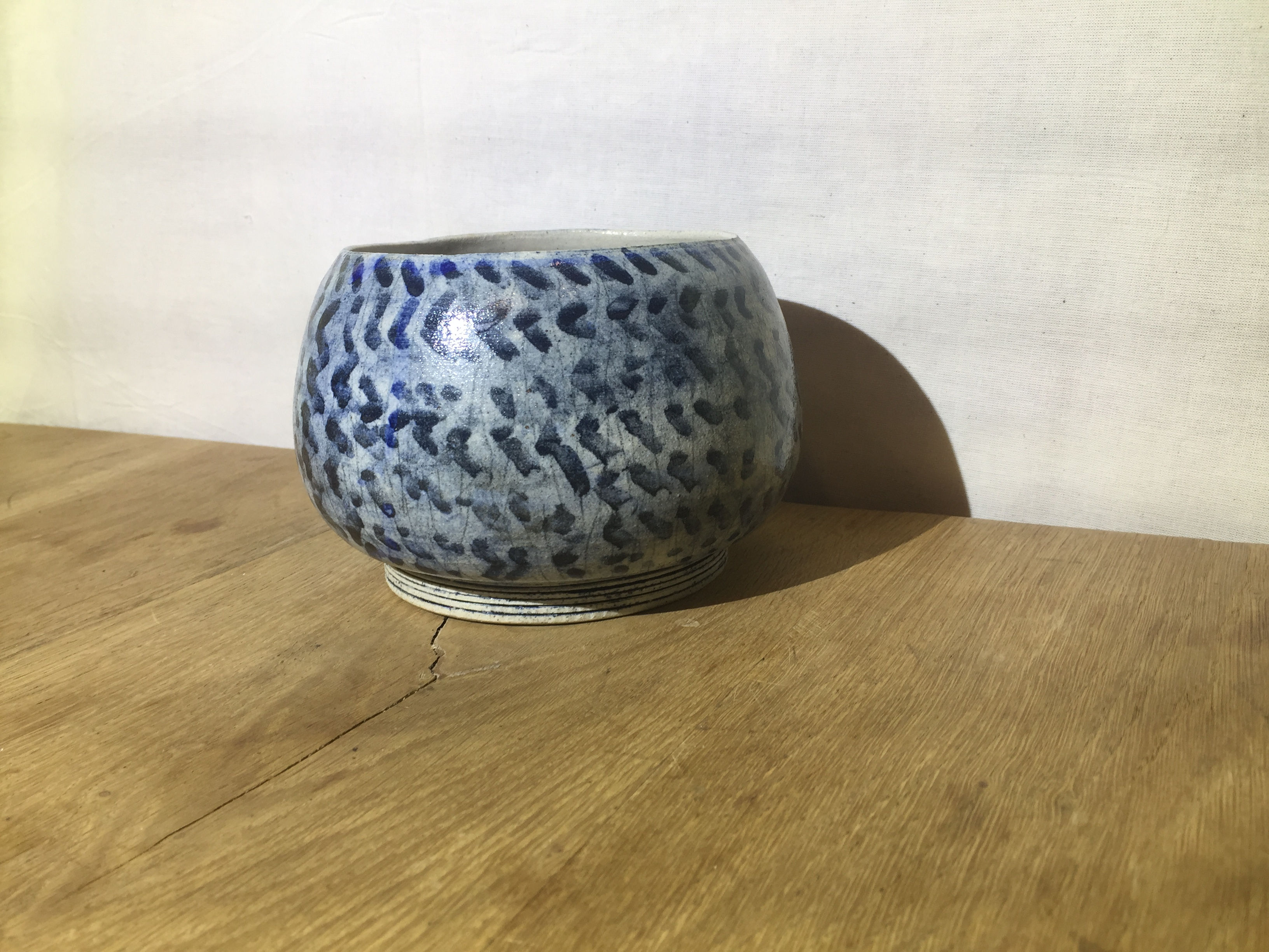 Blue Dash Bowl