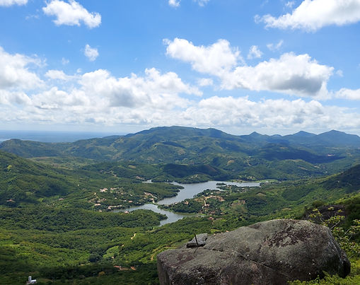 Vista do Mirante de Santarém para o Açude do Quandú - Fonte: Ricardo Matos