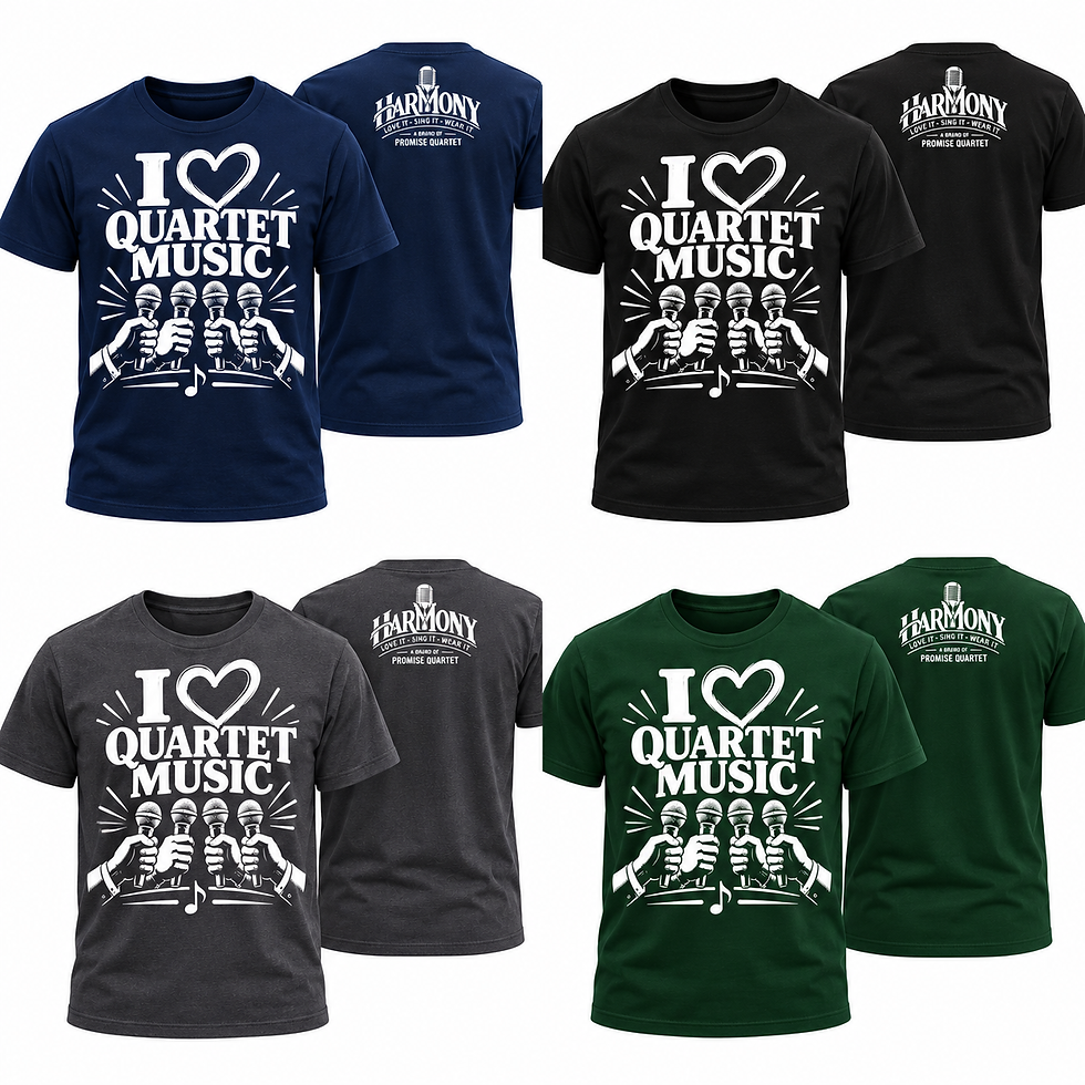 Thumbnail: “🎙️ I ❤️ QUARTET MUSIC” Harmony T-Shirt