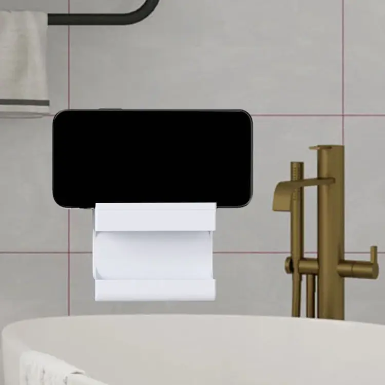 Thumbnail: Wall-Mounted Remote Control & Phone Organizer