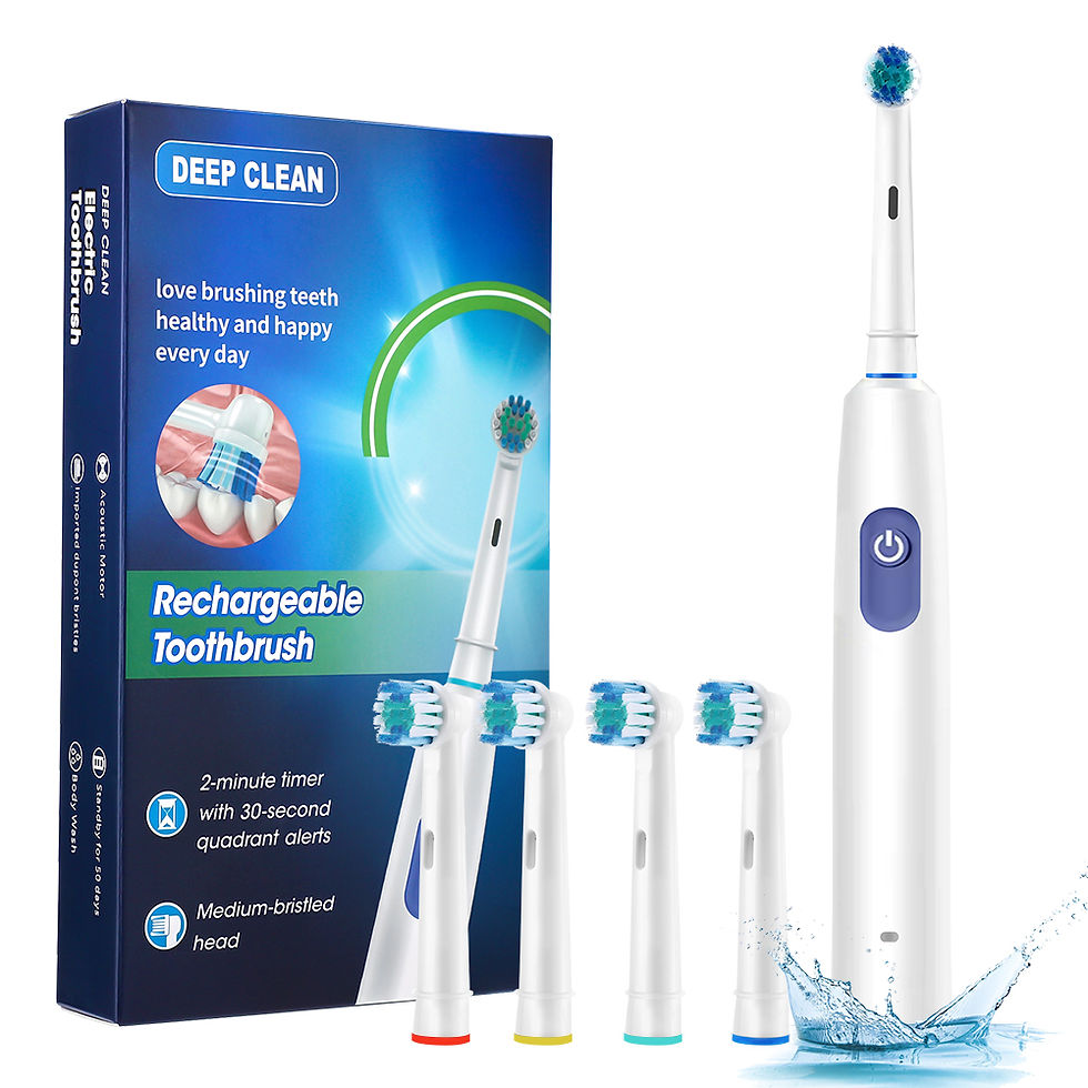 Thumbnail: Intelligent Rotating Electric Toothbrush, Rechargeable Rotary Toothbrush Compati