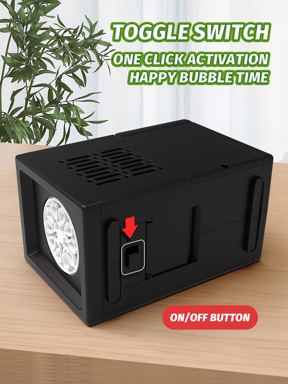 Thumbnail: Automatic Bubble Machine — 10-Hole Electric Bubble Blower