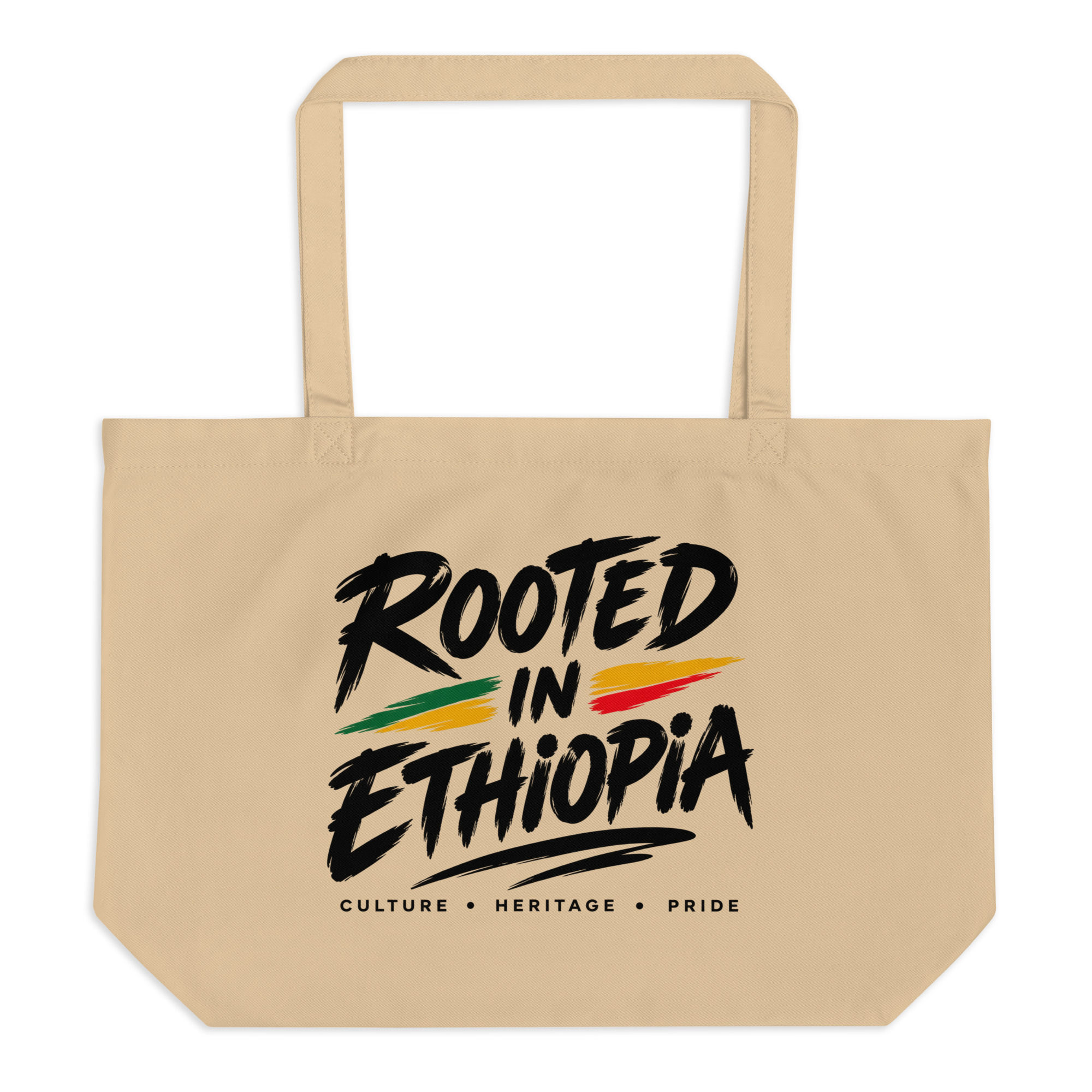 Large organic tote bag