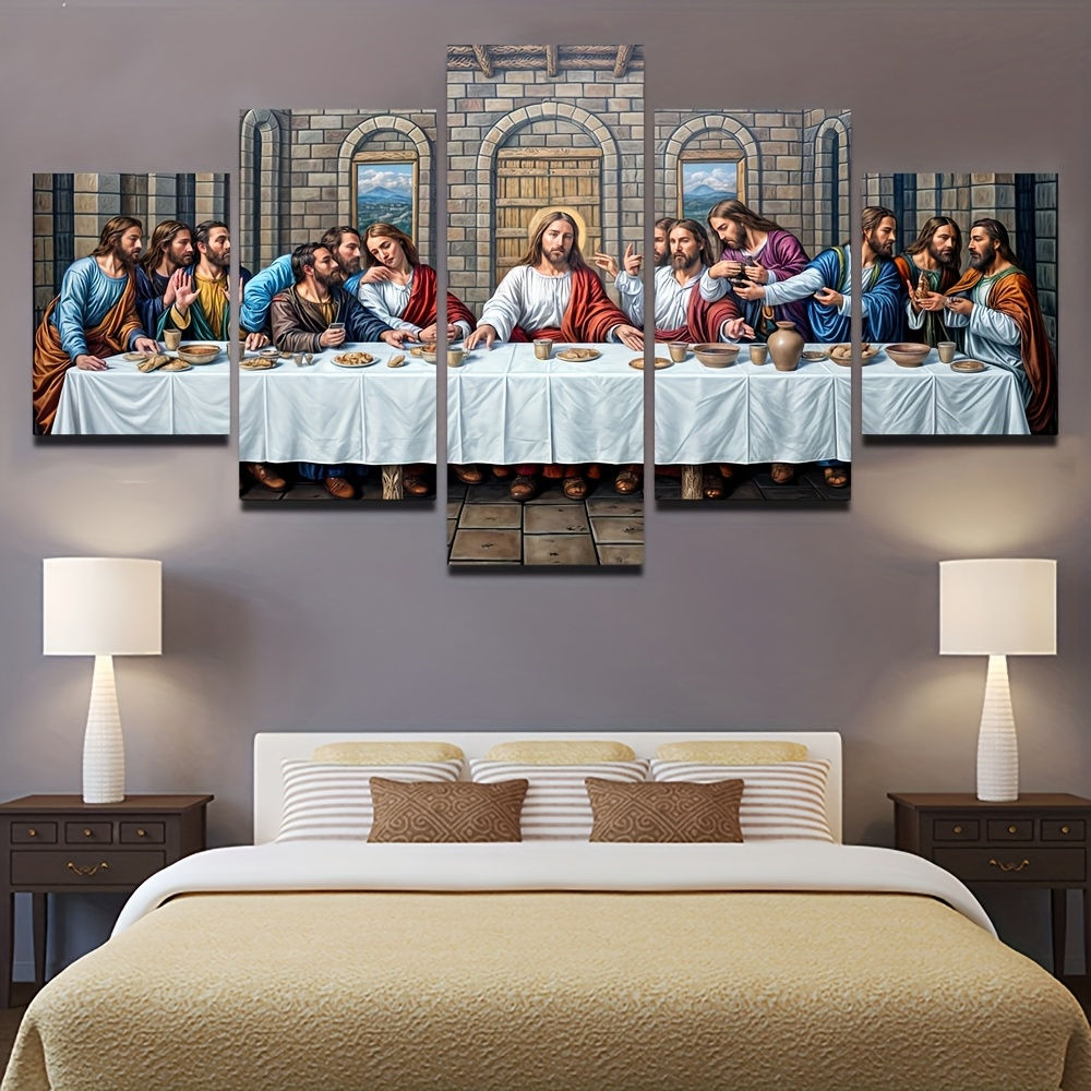 Jesus Christ Religious Canvas Wall Art / የኢየሱስ ስዕል