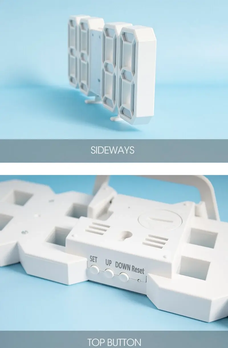 Thumbnail: Digital Desktop & Wall Clock — Adjustable Electronic Display