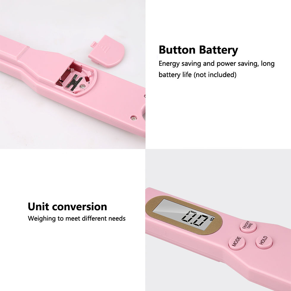 Thumbnail: Mini Digital Kitchen Scale — 0.1g to 500g Precision Food Scale