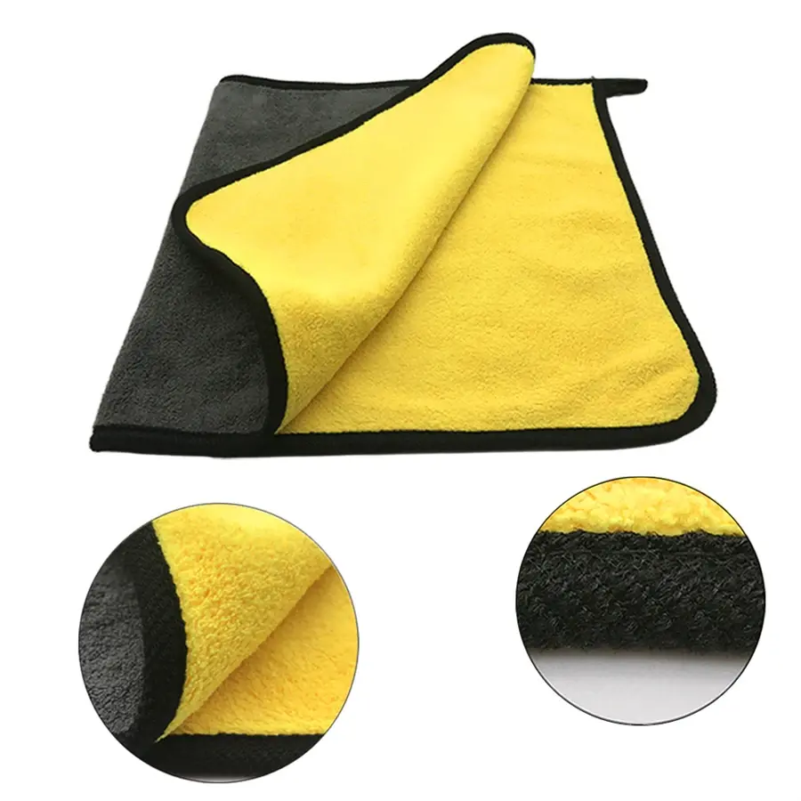 Thumbnail: Microfiber Car Cleaning Towels — Soft, Thick Drying Cloths