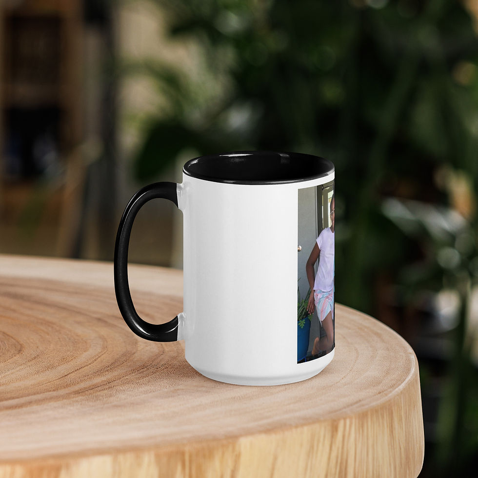 Thumbnail: Color Interior Printed Mug / ባህላዊ ኩባያ