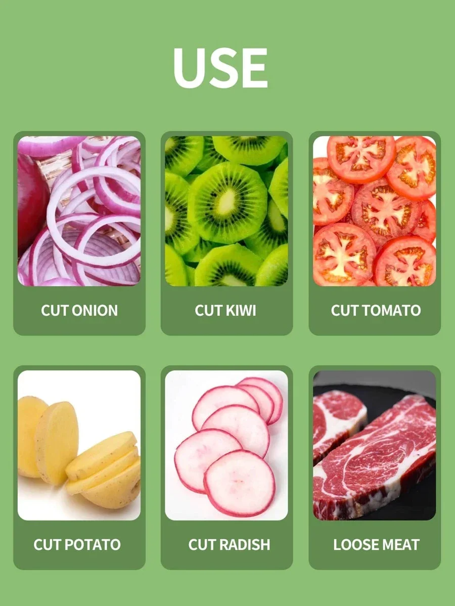 Thumbnail: Stainless Steel Vegetable Slicer Holder — Onion & Tomato Cutting Aid