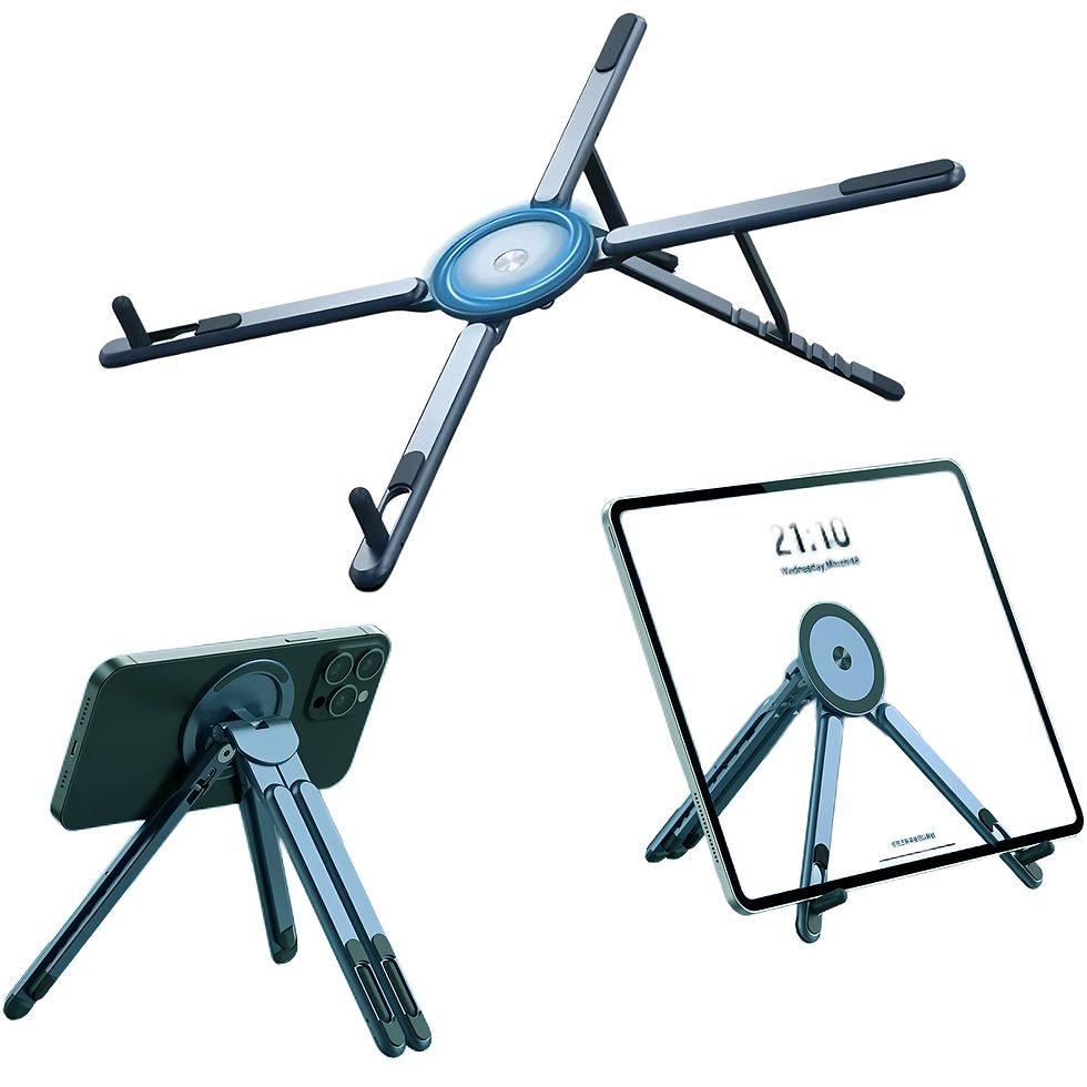 Thumbnail: 3-in-1 Magnetic Phone Holder, Selfie Stick & Tripod