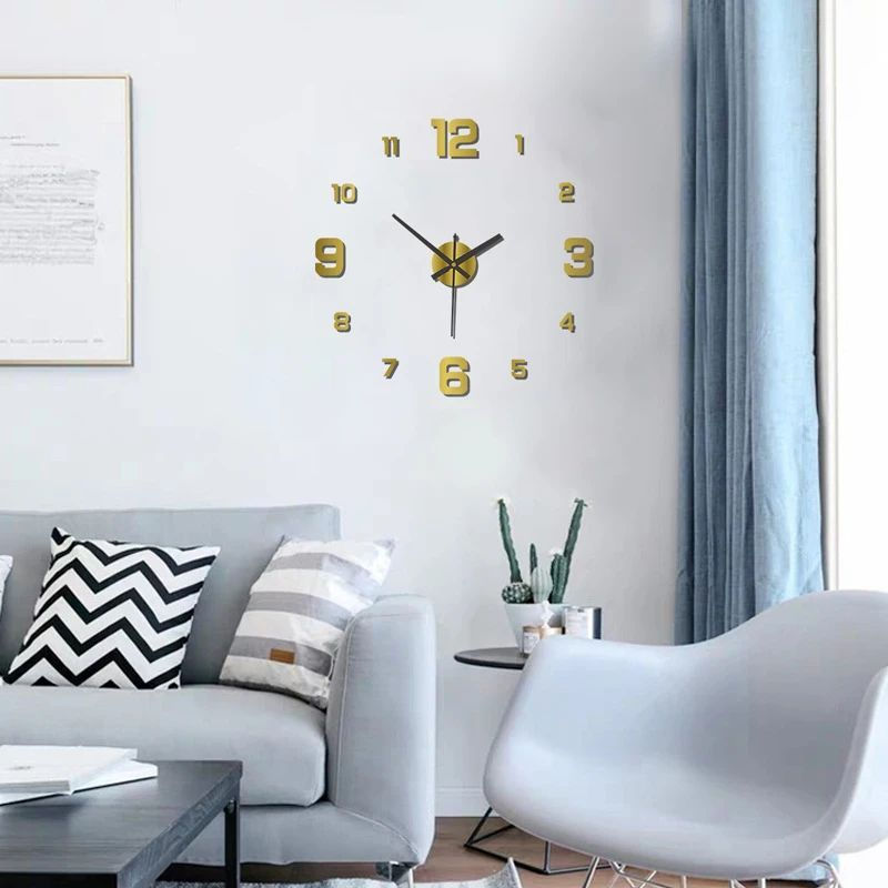 Thumbnail: Frameless DIY Wall Clock — Silent Decorative Design