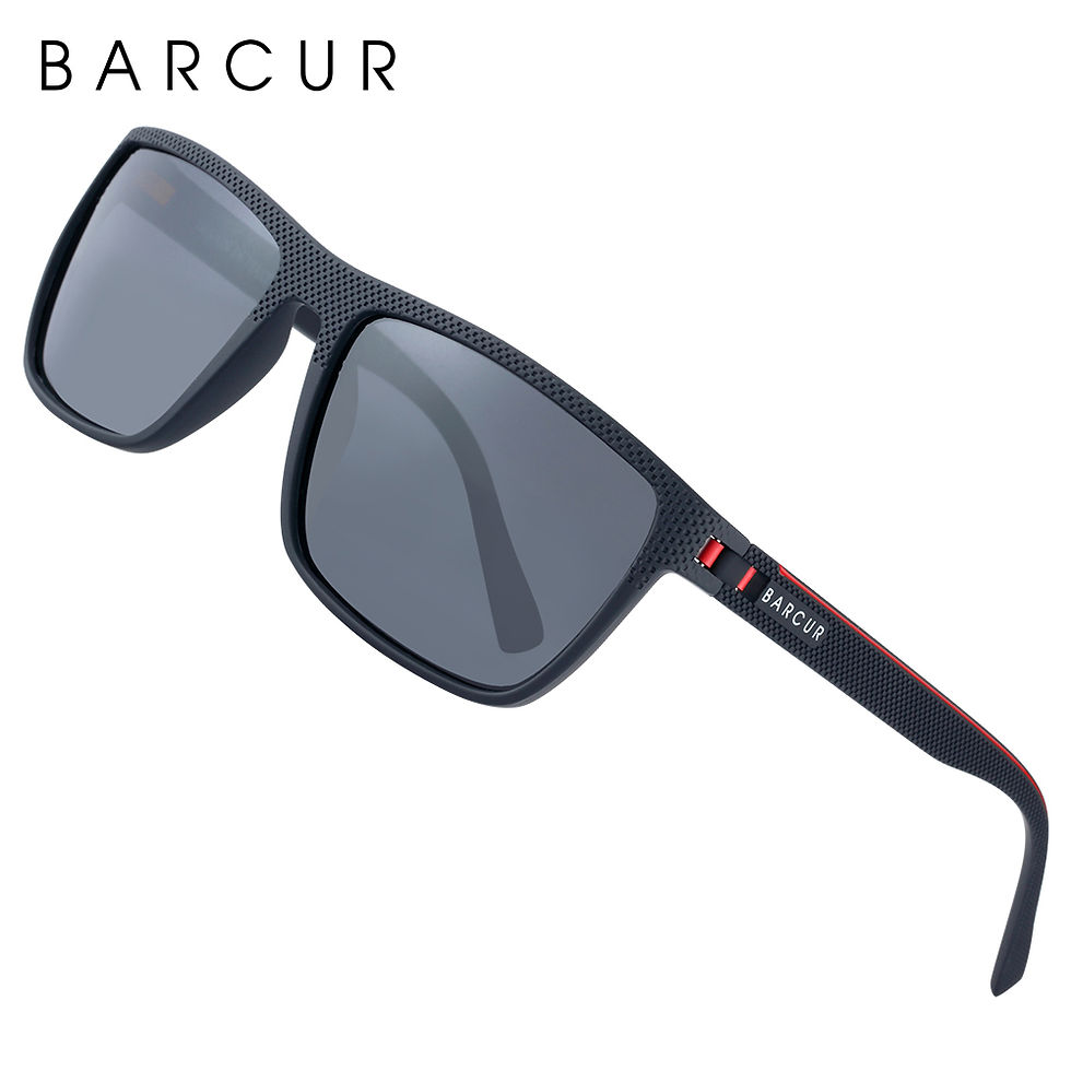 Thumbnail: BARCUR Polarized Sunglasses — Lightweight TR90 Unisex Design