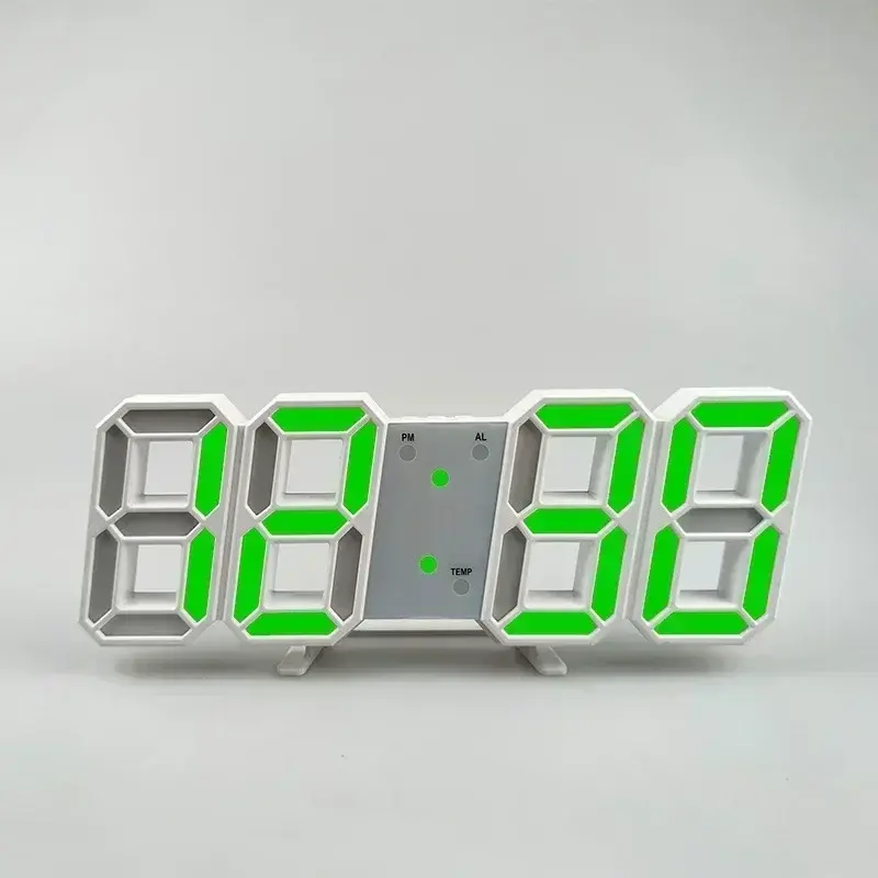 Thumbnail: Digital Desktop & Wall Clock — Adjustable Electronic Display