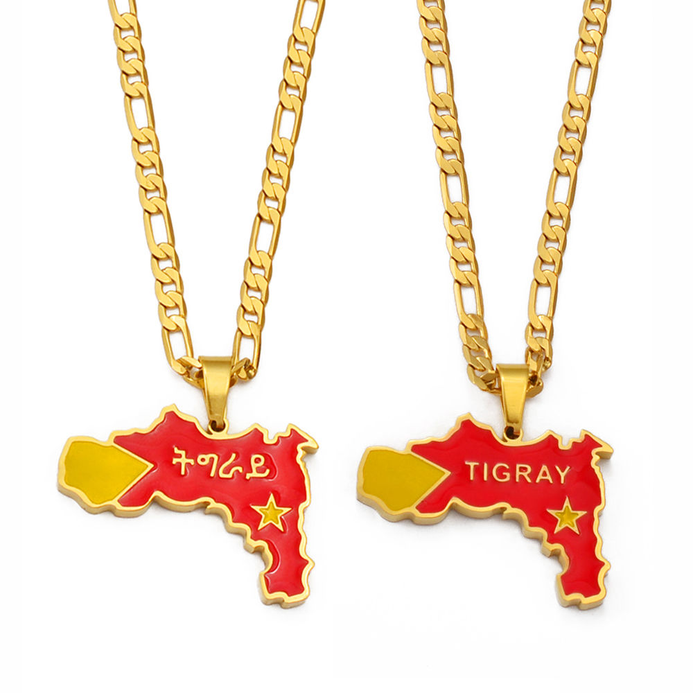 Tigray Map Pendant / የትግራይ ካርታ ጌጥ