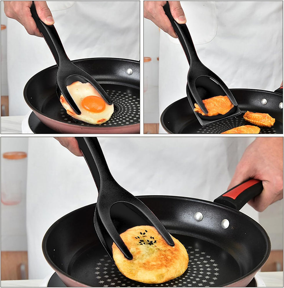 Thumbnail: 2-in-1 Flip Spatula and Food Turner