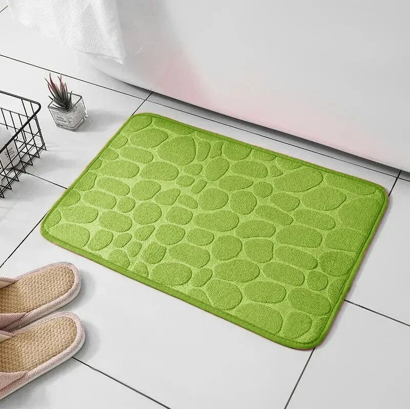 Thumbnail: Embossed Anti-Slip Floor Mat — Bathroom & Living Room Carpet