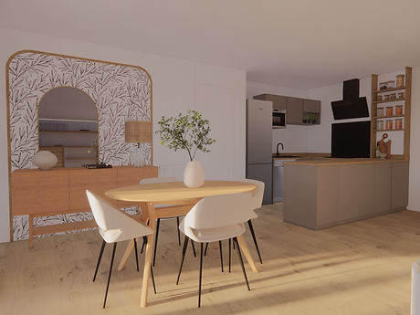 Perspective salle à manger