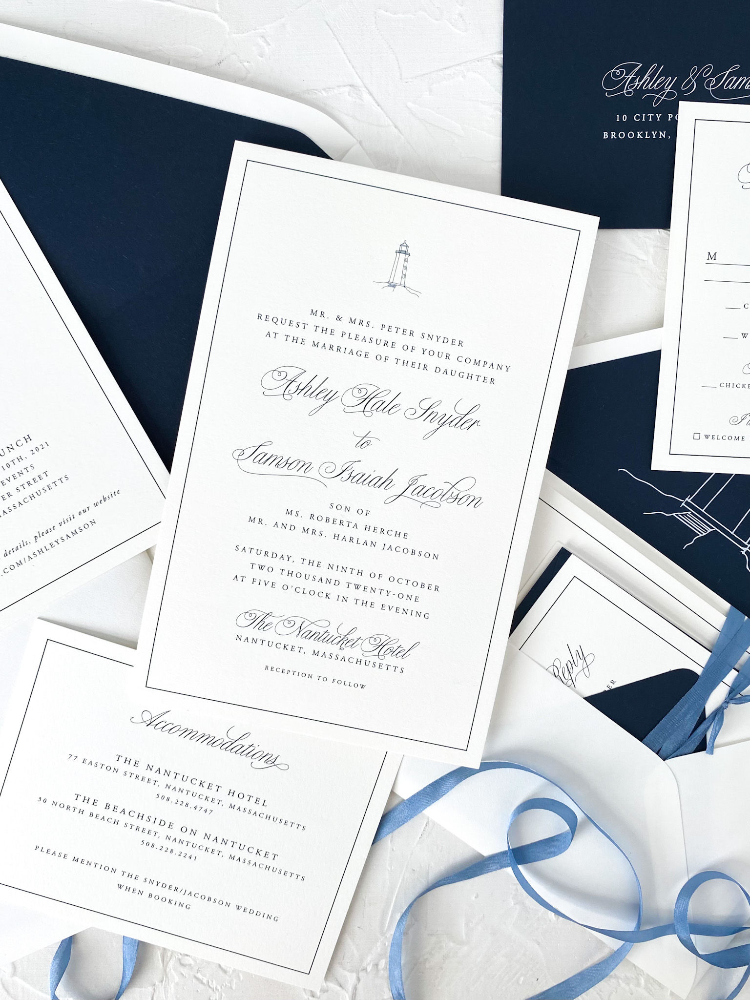 Lighthouse Charm Semi-Custom SAMPLE SET