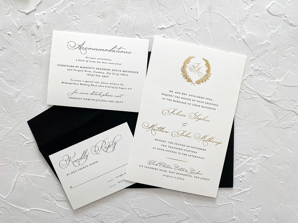 Regal Monogram Semi-Custom SAMPLE SET