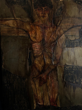 Paweł Sobczak sztuka art obraz painting cross
