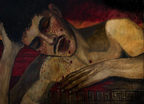 Painting art Pawel Sobczak sztuka obrazy malarstwo olejne