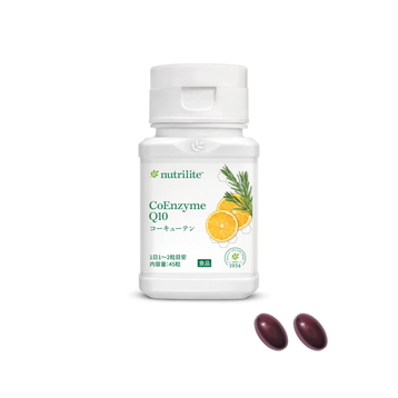 コーキューテン
食事だけで摂りきれないコエンザイムQ10を、手軽に補給
2粒に牛ステーキ約11枚相当のコエンザイムQ10を含有。コエンザイムQ10の酸化を防ぎ、その有用性を維持するためにビタミンE、ローズマリー抽出物を配合した独自処方。
#ニュートリライト #コーキューテン #ヘルシーライフ