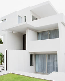 Maison moderne blanc