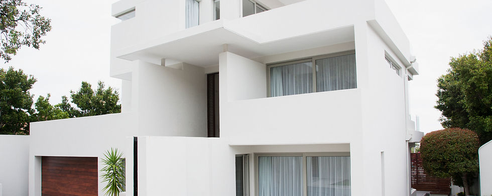 Maison moderne blanc