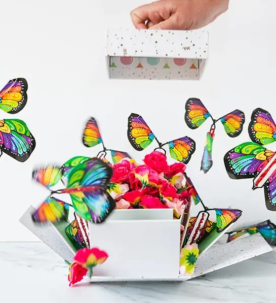 Surprise Explosion Cake Gift Box 60 dollars