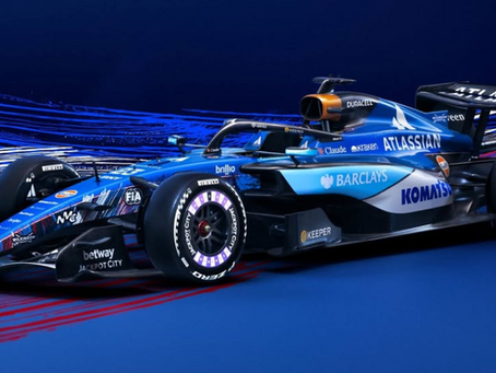 Williams Goes Full Union Jack for Their Home Race at Silverstone