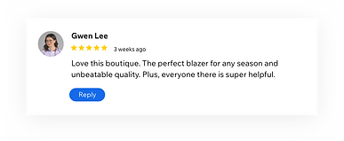 Rezension über Google Unternehmensprofil