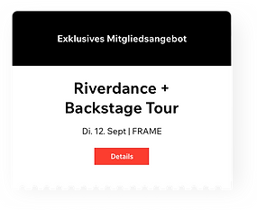 Bild eines speziellen Gutscheins für eine Theaterveranstaltung
