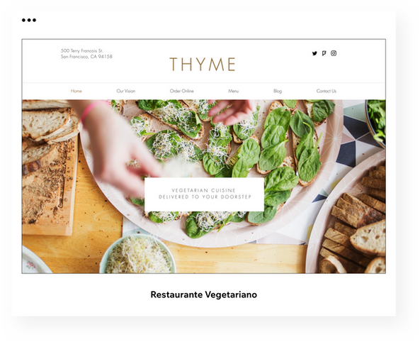 Restaurante vegetariano