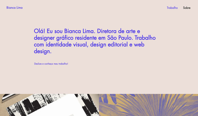 Template de diretora de arte