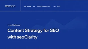 Wix SEO | Stratégie de contenu pour le référencement