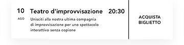 L'immagine dei dettagli di uno specifico spettacolo teatrale