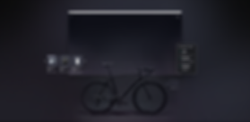 Интернет-магазин, посвященный производству велосипедов, с черным горным велосипедом, обзором магазина за 7 дней, галереей продуктов и мобильной кассой.