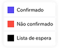Imagem da lista de convidados em uma página do Wix Events