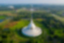 Lumbini, Nepal - Birthplace of Buddha Siddhartha Gautama International Temples Aerial view