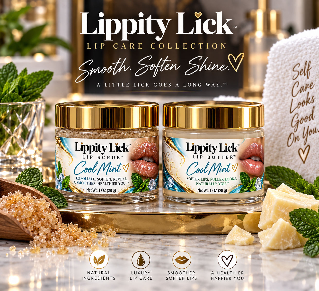 Lippity Lick Lip Kit- Lip Scrub & Lip Butter