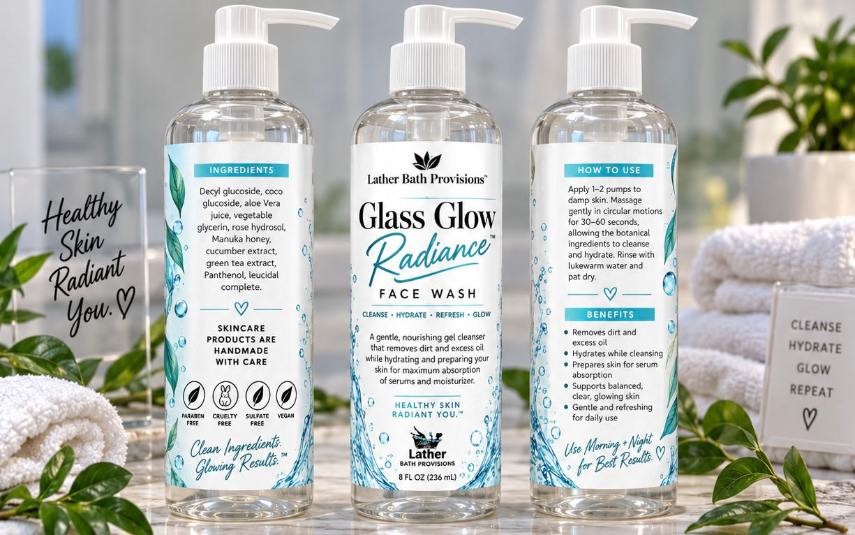 Glass Glow Radiance Face Wash