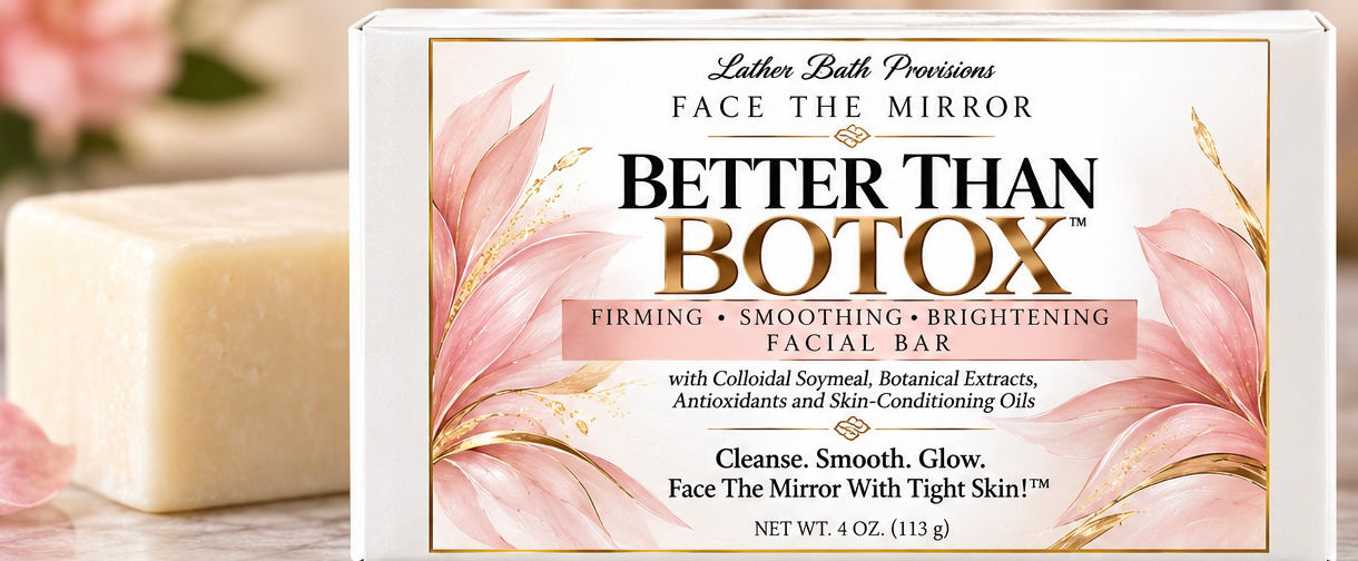 BETTER THAN BOTOX™ FIRMING • SMOOTHING • BRIGHTENING FACIAL BAR